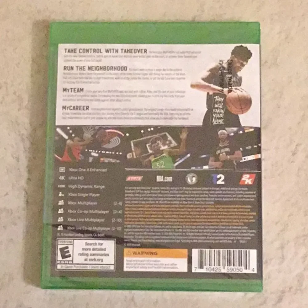 Xbox One NBA 2K19 BASKETBALL GAME NIB